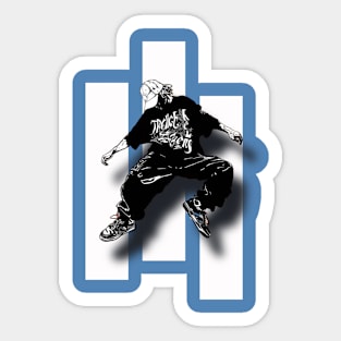 Breakdancer B-Boy #1 Sticker